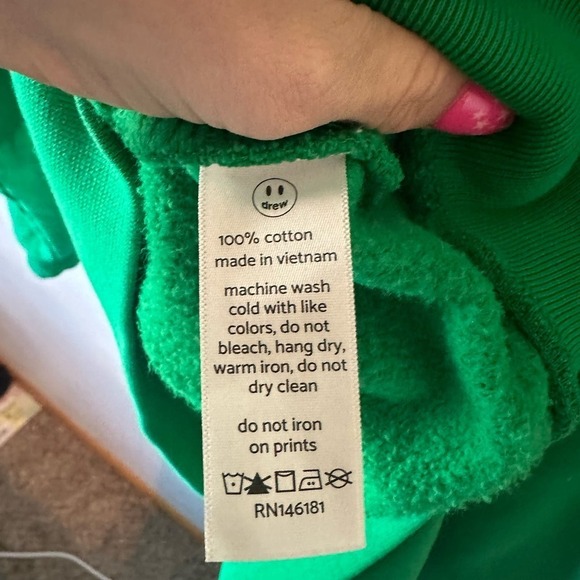 Drew House  Secret Green oversized hoodie - Picture 8 of 8